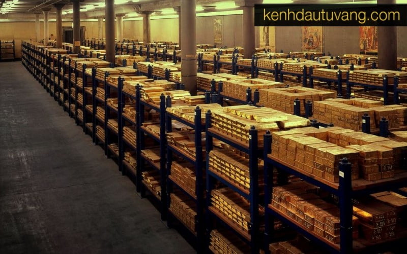 Dự trữ vàng liên bang ảnh hưởng đến giá vàng thị trường